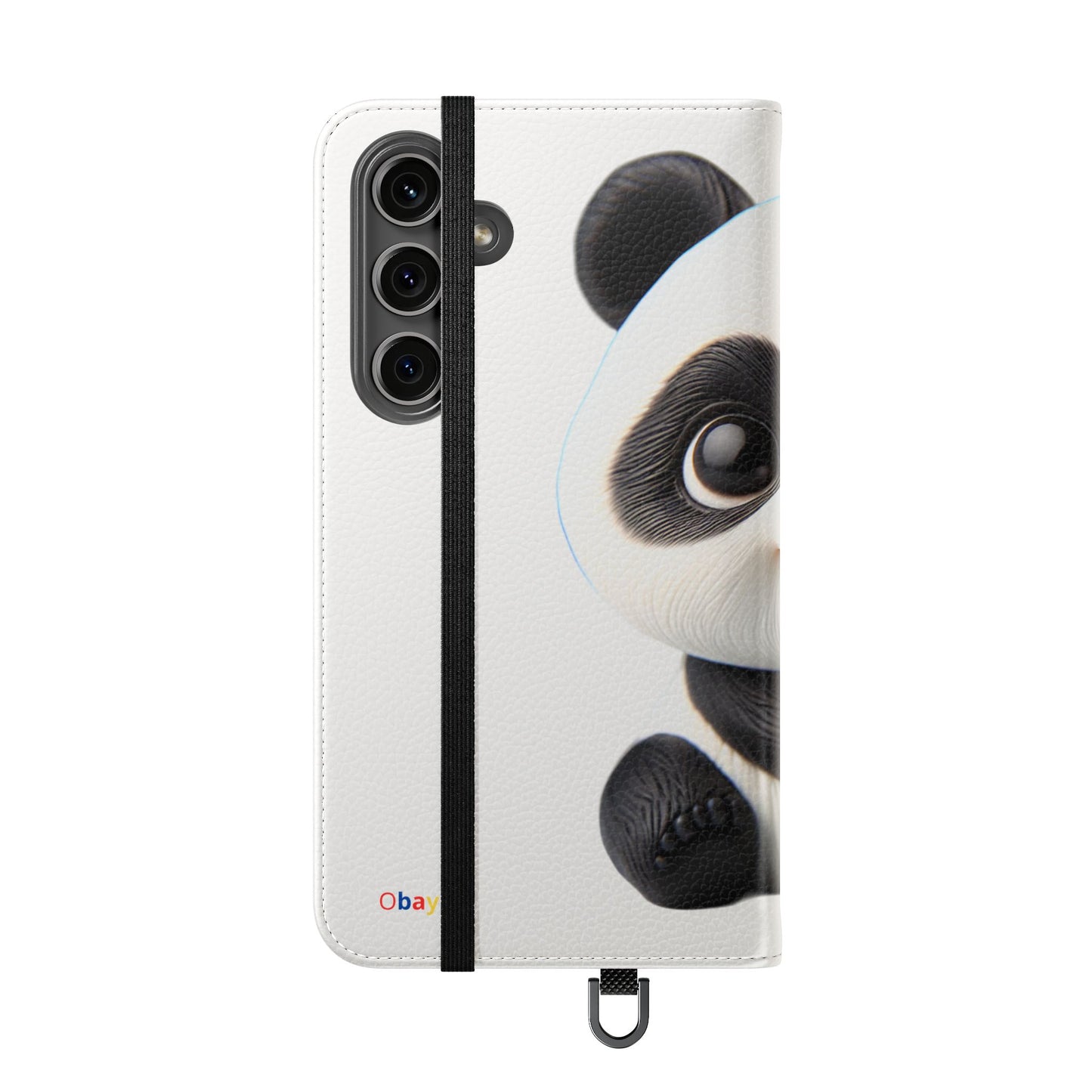 PandaPal Cute Panda Flip Case - Stylish Protection for Kids' Phones, Perfect Gift for Animal Lovers