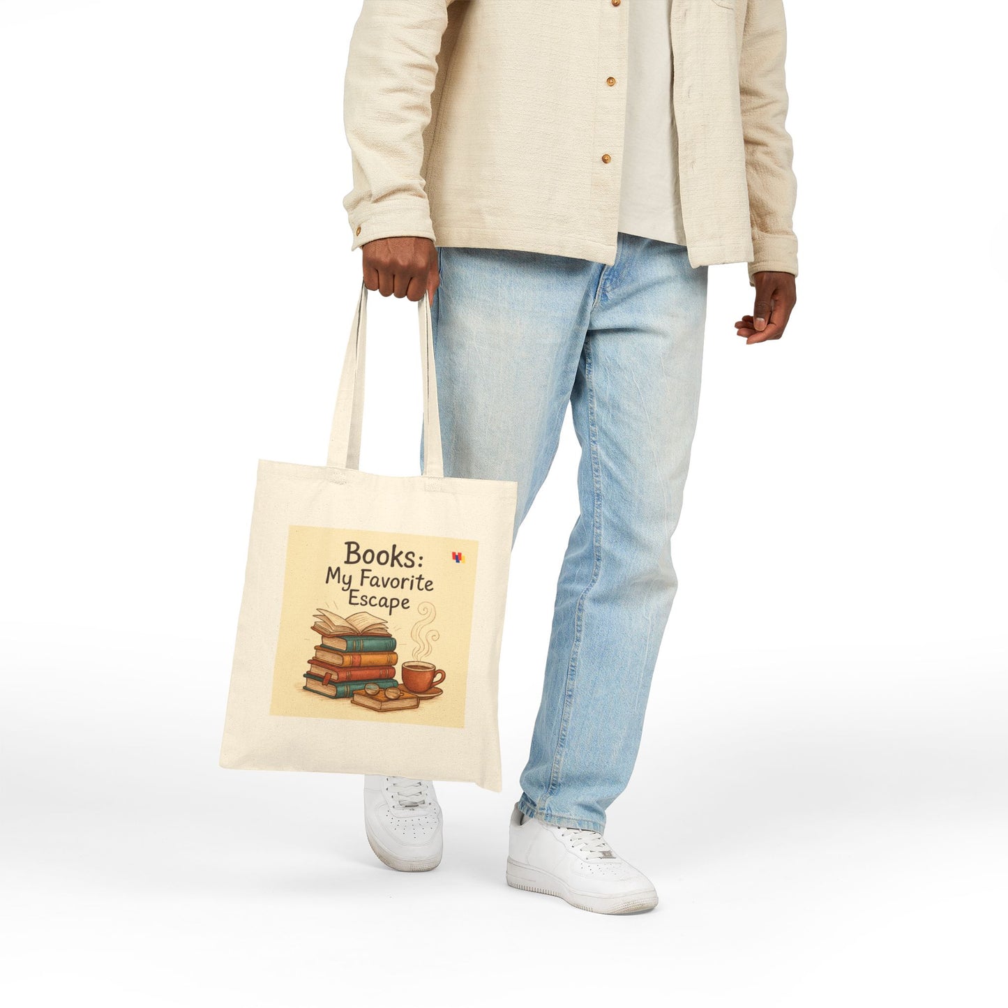 Eco-Chic Cotton Canvas Tote - Your Perfect Everyday Companion