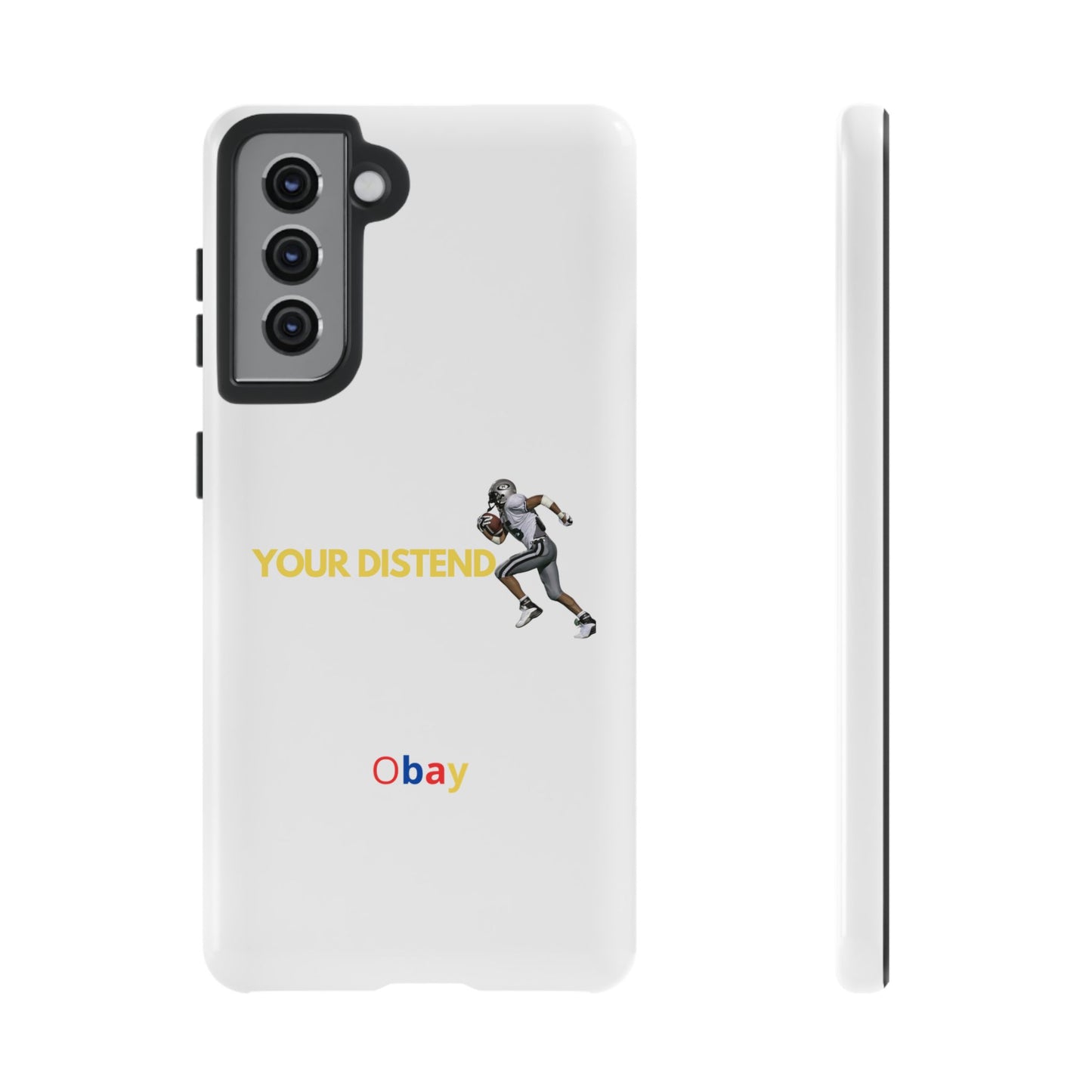 Athlete’s Edge Customizable Tough Phone Case - Durable Sports Design for iPhone, Perfect Personalized Gift for Sports Lovers