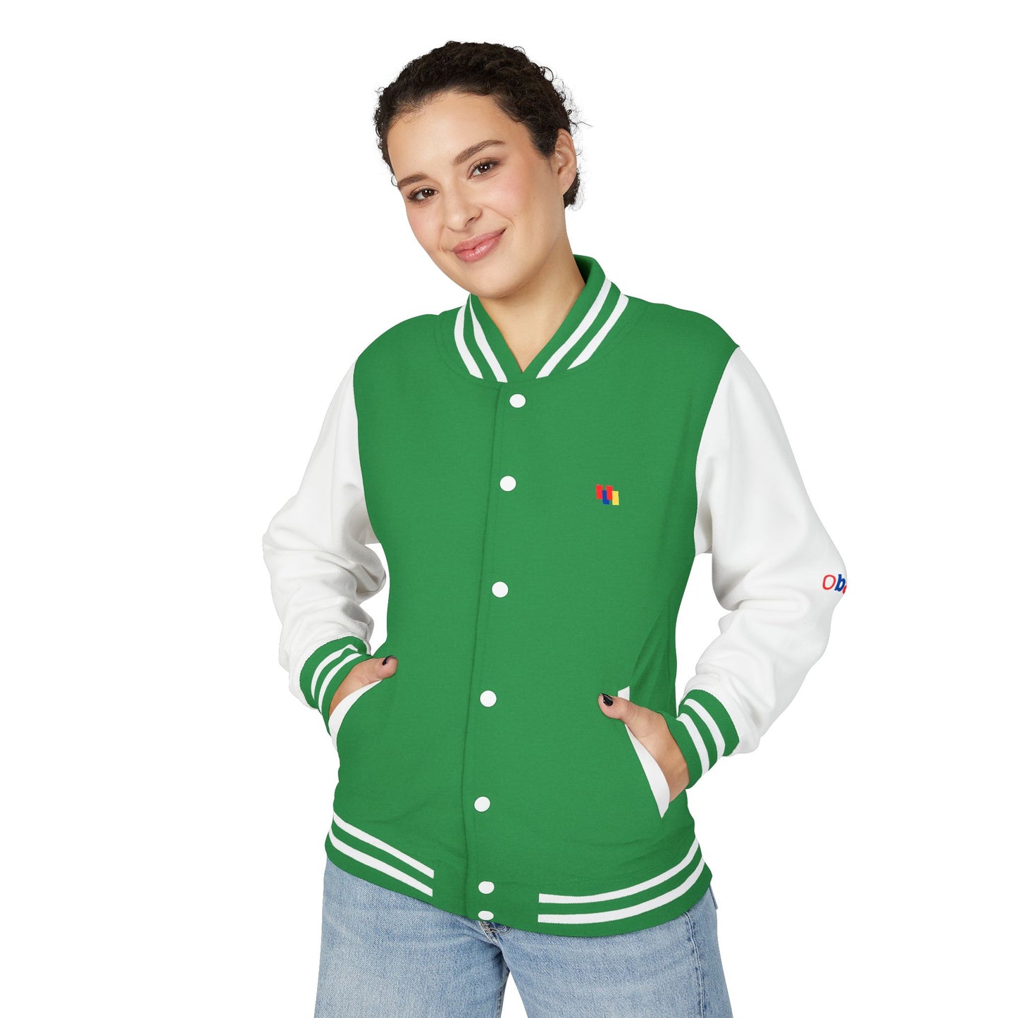 Premium Heavyweight Letterman Jacket - Vintage Athletic Style