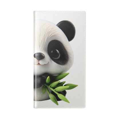 PandaPal Cute Panda Flip Case - Stylish Protection for Kids' Phones, Perfect Gift for Animal Lovers