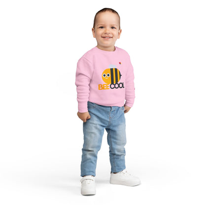 Buzz-Worthy Bee Toddler Sweatshirt - Adorable & Cozy Kids Fashion
