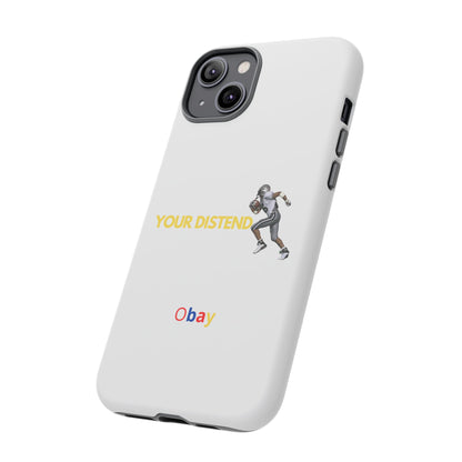 Athlete’s Edge Customizable Tough Phone Case - Durable Sports Design for iPhone, Perfect Personalized Gift for Sports Lovers