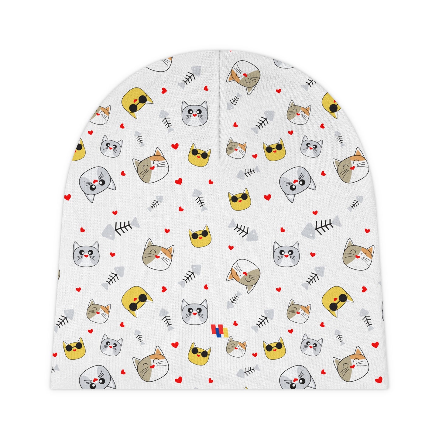 Adorable Animal Print Baby Beanie - Perfect Gift for Little Ones!