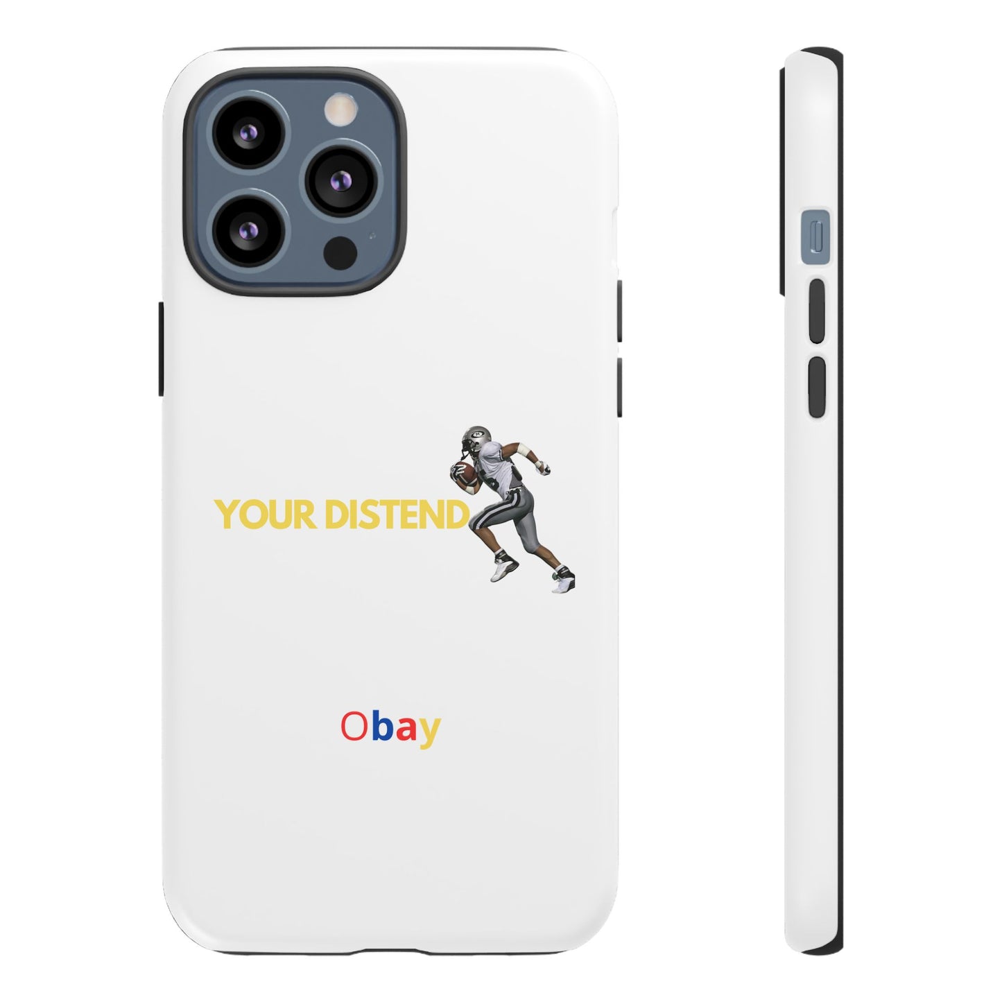 Athlete’s Edge Customizable Tough Phone Case - Durable Sports Design for iPhone, Perfect Personalized Gift for Sports Lovers