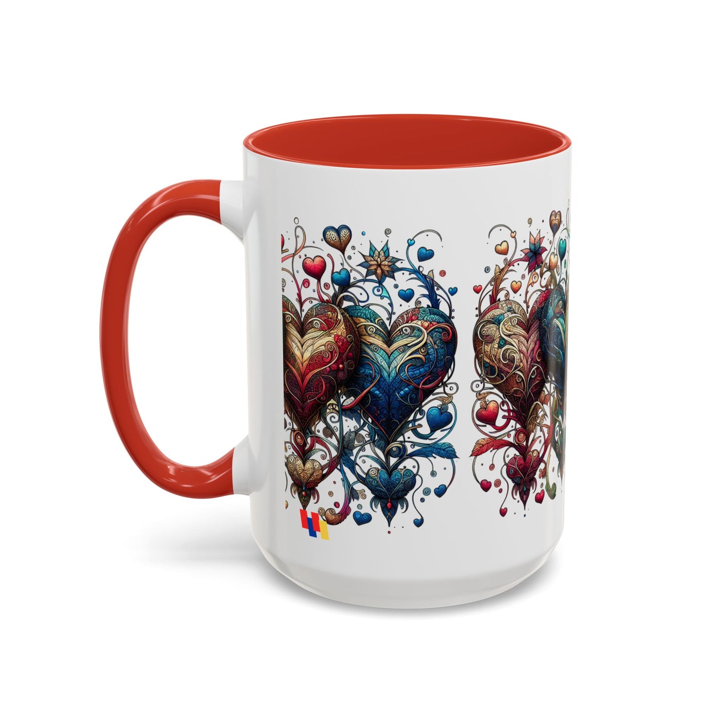 Romantic Heart Coffee Mug - Perfect for Coffee Lovers