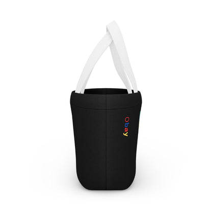 Sunflower Art Insulated Lunch Tote - Eco-Friendly, Colorful Design for Work & Kids' Picnics