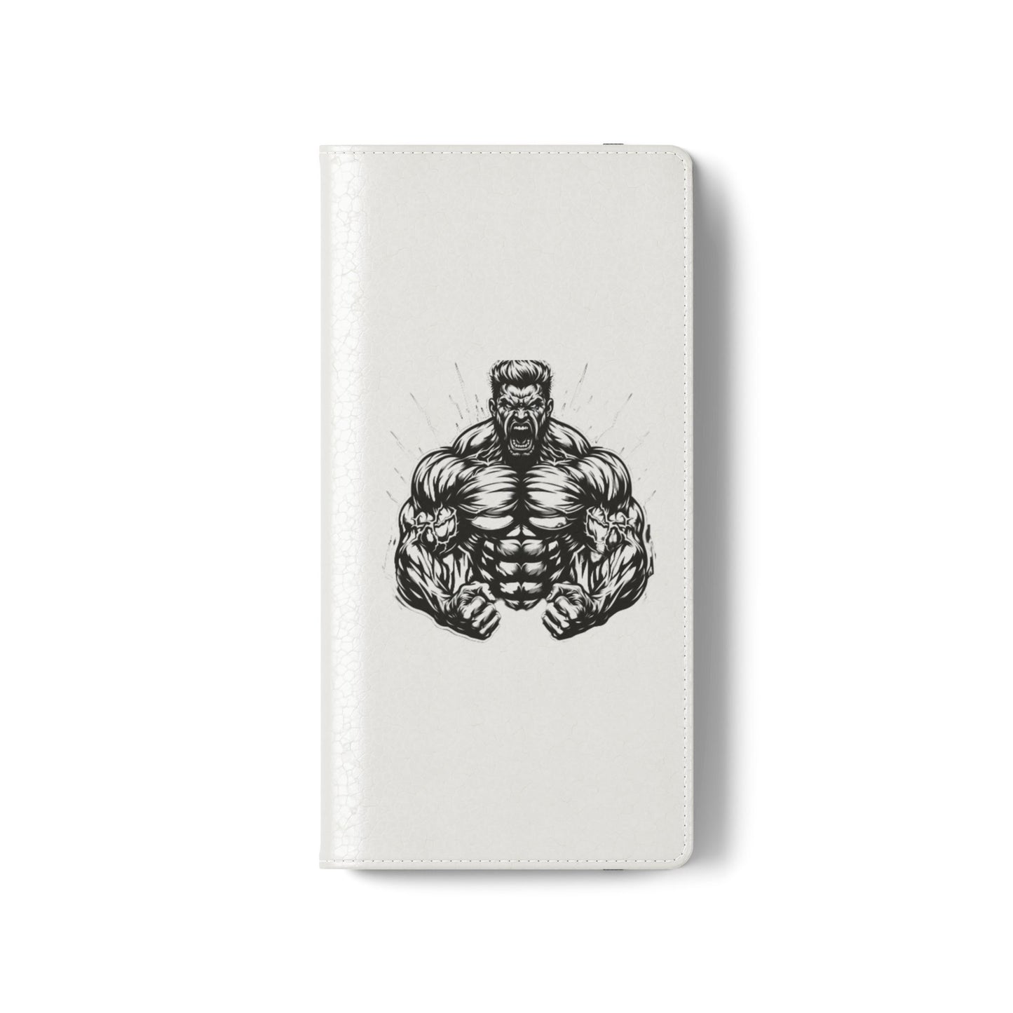 Champion's Motivational iPhone Flip Case | Inspirational Quote Phone Accessory for Fitness Enthusiasts