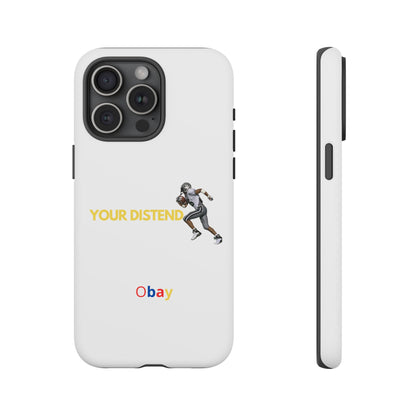 Athlete’s Edge Customizable Tough Phone Case - Durable Sports Design for iPhone, Perfect Personalized Gift for Sports Lovers