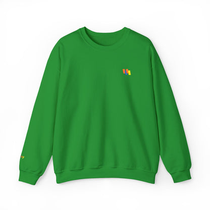 Vibrant Crewneck Sweatshirt by Obay - Cozy, Unisex Design for Casual Wear