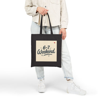 Eco-Chic Cotton Canvas Tote - Your Perfect Everyday Companion