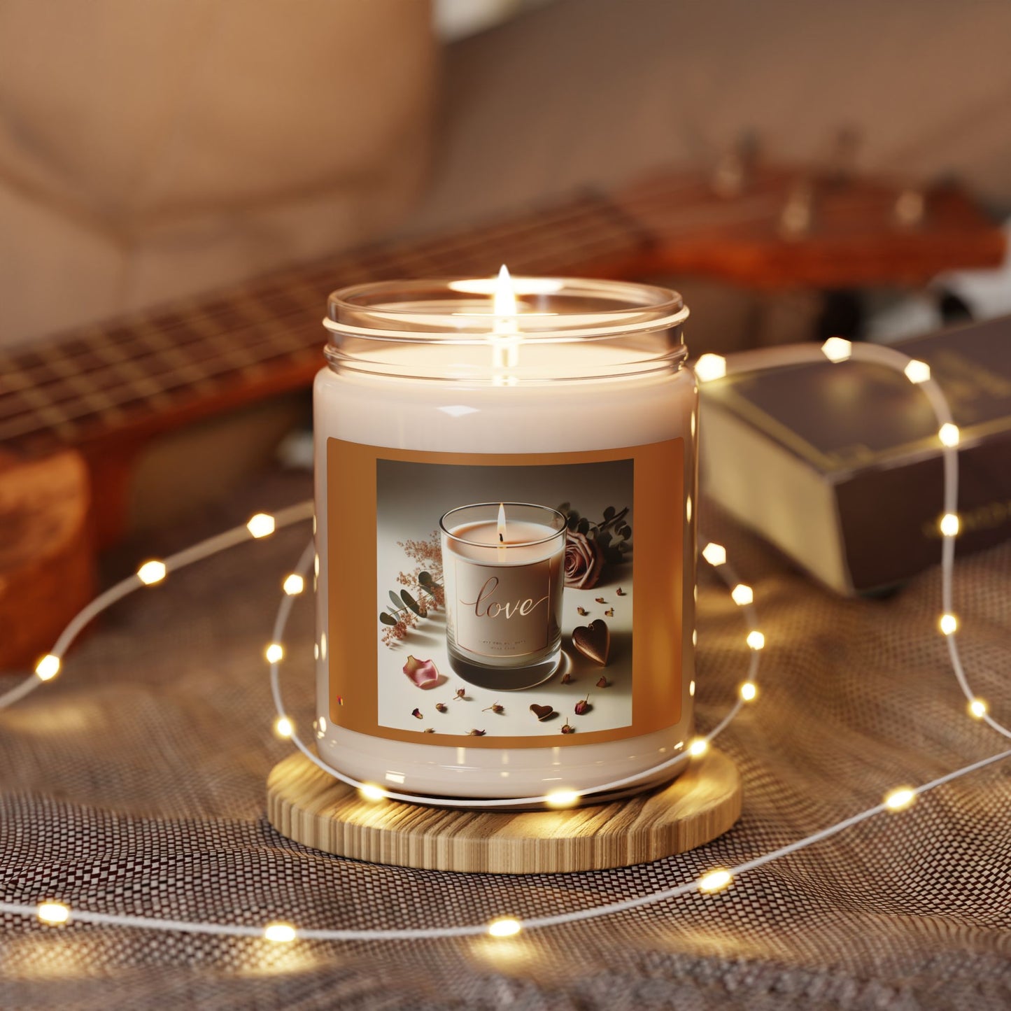 Obay Romantic Love-Inspired Soy Candle - Premium 9oz Aromatherapy