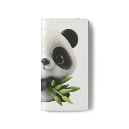 PandaPal Cute Panda Flip Case - Stylish Protection for Kids' Phones, Perfect Gift for Animal Lovers