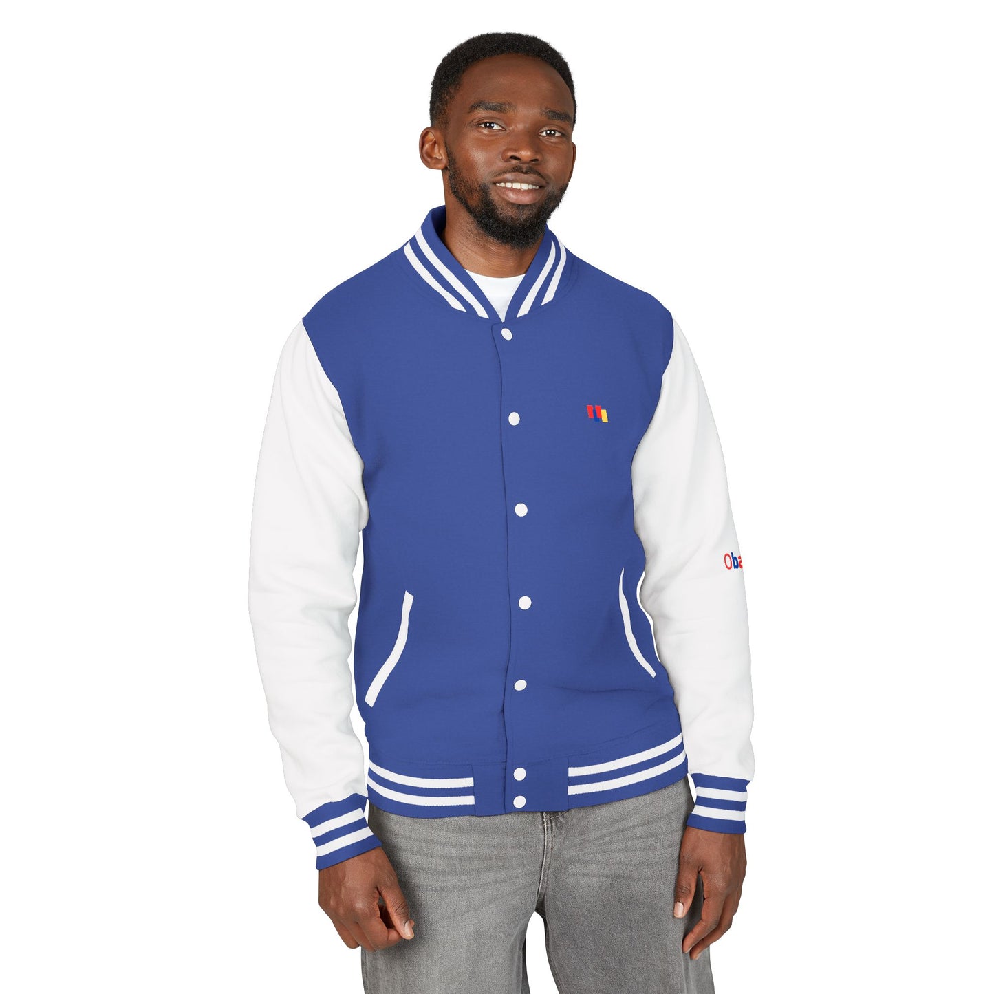 Premium Heavyweight Letterman Jacket - Vintage Athletic Style