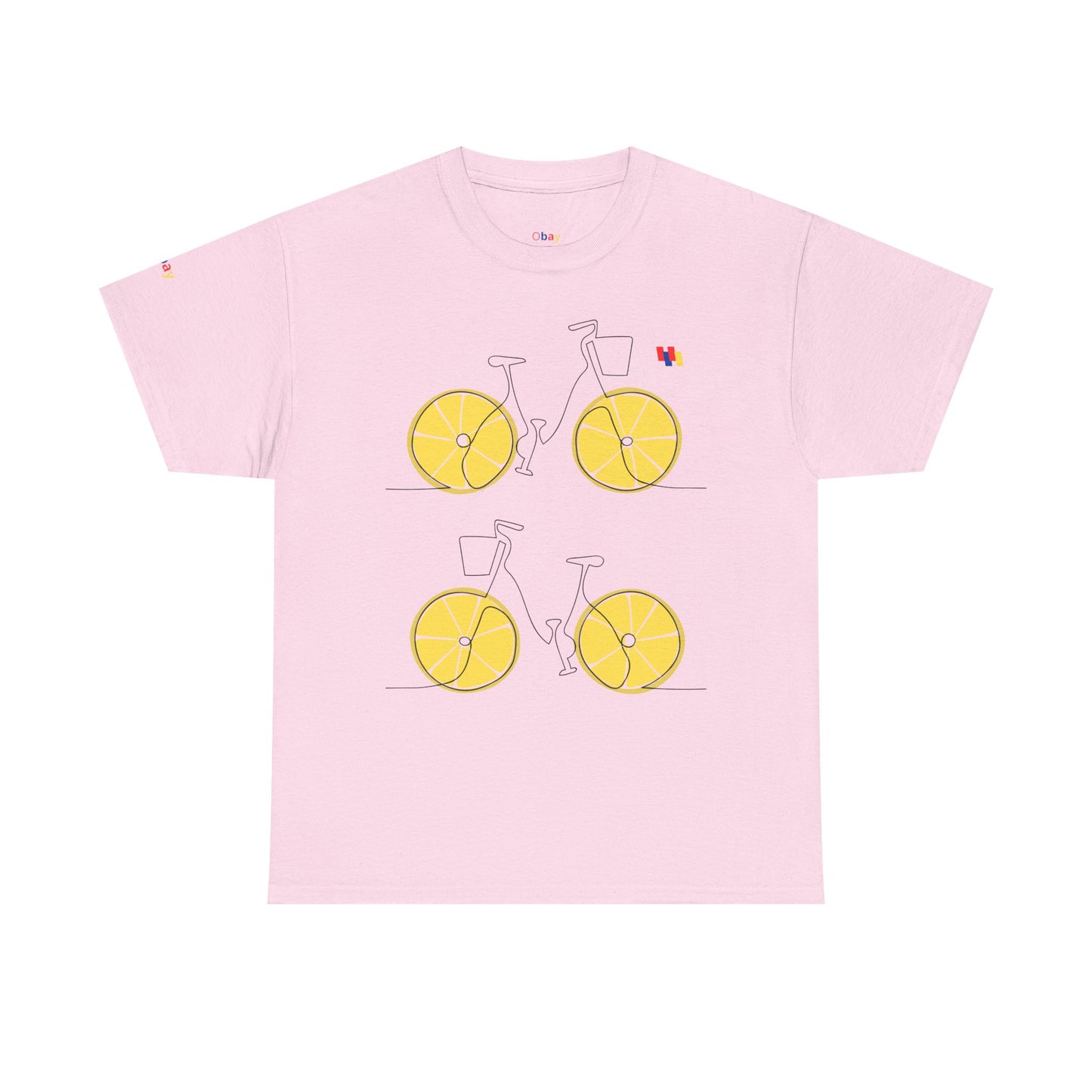 Lemon Bicycle Unisex Heavy Cotton Tee - Fun Graphic Shirt for Cyclists