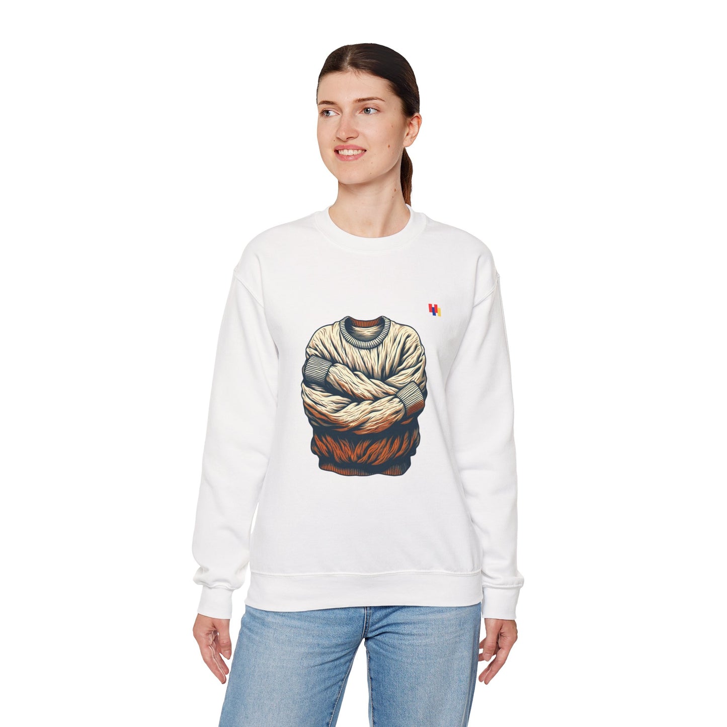 Artistic Crewneck Sweatshirt - Unique Design That Turns Heads