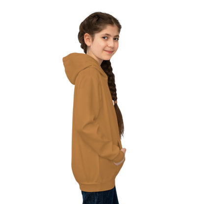 Adventure Brown Kids Hoodie - Cozy Explorer Pullover