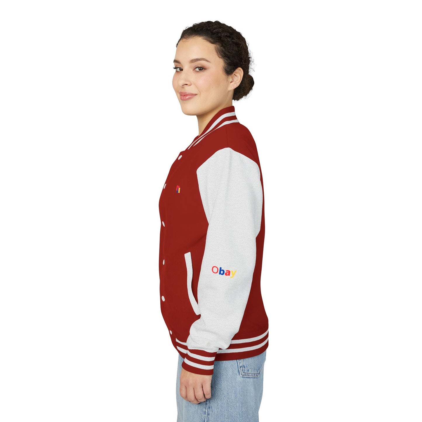 Premium Heavyweight Letterman Jacket - Vintage Athletic Style