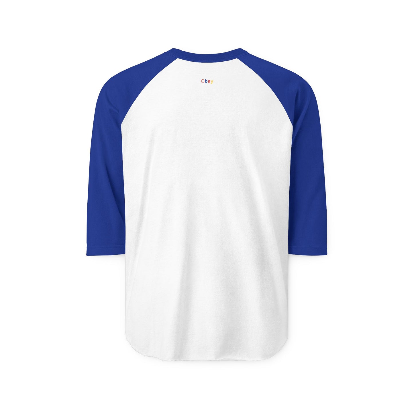 Obay Ultra-Soft Raglan Tee - Unisex Three-Quarter Sleeve Baseball Shirt