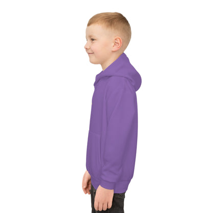 Vibrant Purple Kids Adventure Hoodie - Ultra-Soft Comfort