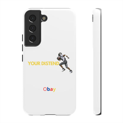 Athlete’s Edge Customizable Tough Phone Case - Durable Sports Design for iPhone, Perfect Personalized Gift for Sports Lovers