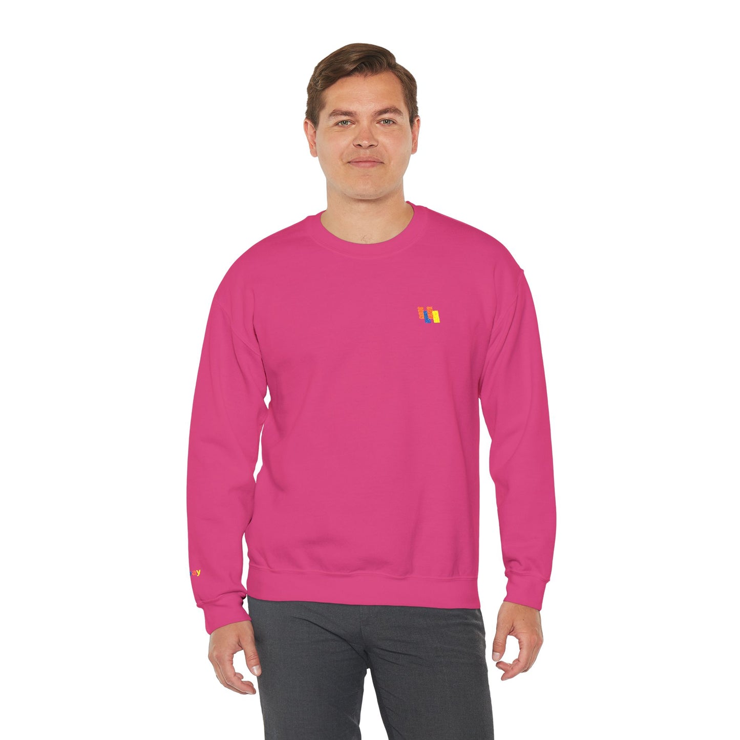 Vibrant Crewneck Sweatshirt by Obay - Cozy, Unisex Design for Casual Wear