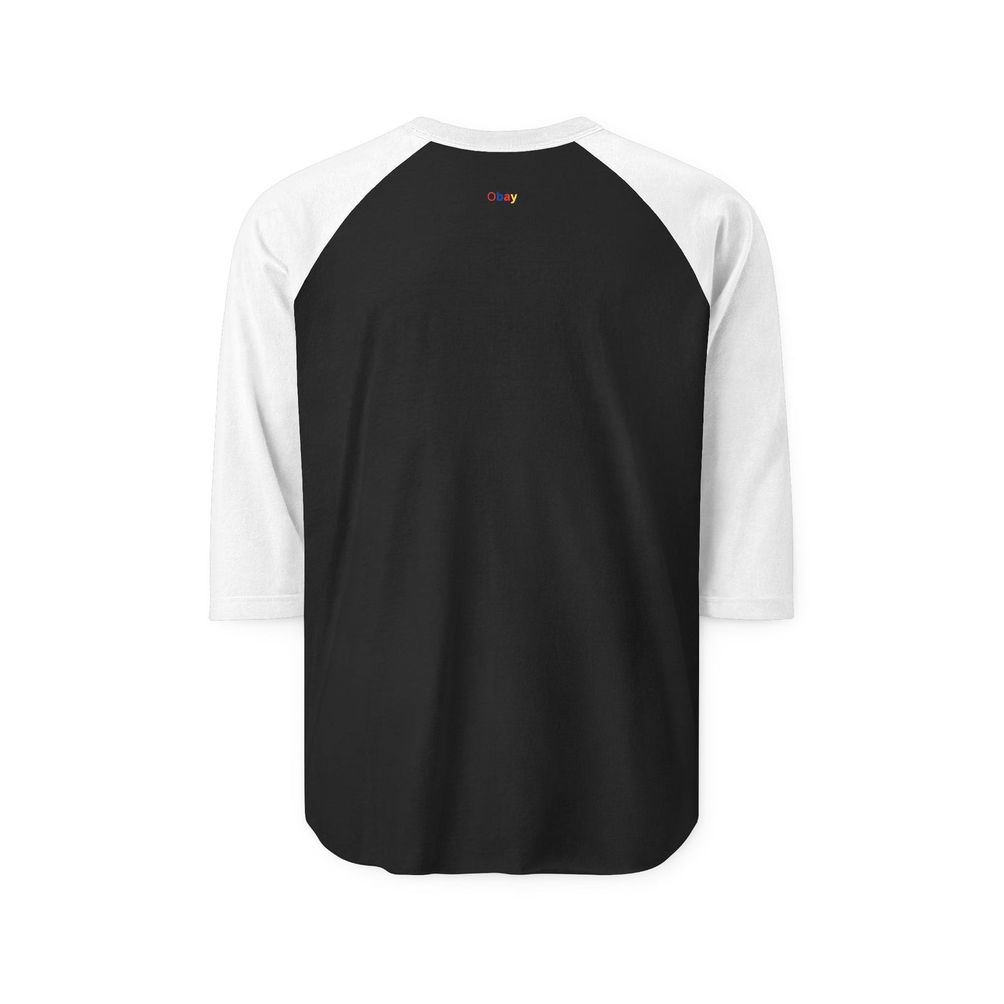Obay Ultra-Soft Raglan Tee - Unisex Three-Quarter Sleeve Baseball Shirt