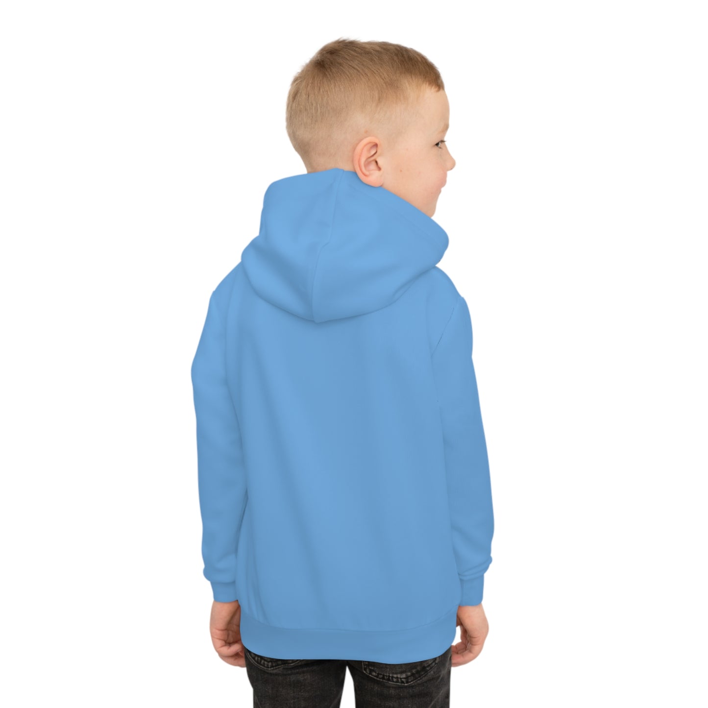Adventure Awaits Blue Hoodie - Nature Explorer Kids Pullover