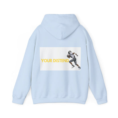 Athlete’s Edge Unisex Hooded Sweatshirt - Bold Graphic Design for Sports Lovers, Cozy Fit for Ultimate Comfort