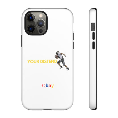 Athlete’s Edge Customizable Tough Phone Case - Durable Sports Design for iPhone, Perfect Personalized Gift for Sports Lovers