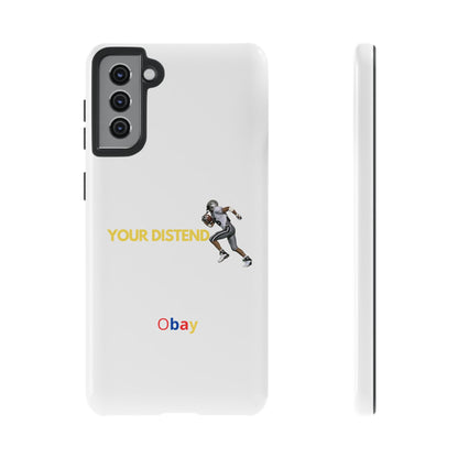 Athlete’s Edge Customizable Tough Phone Case - Durable Sports Design for iPhone, Perfect Personalized Gift for Sports Lovers