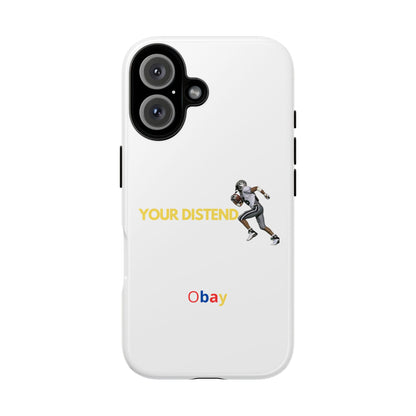 Athlete’s Edge Customizable Tough Phone Case - Durable Sports Design for iPhone, Perfect Personalized Gift for Sports Lovers