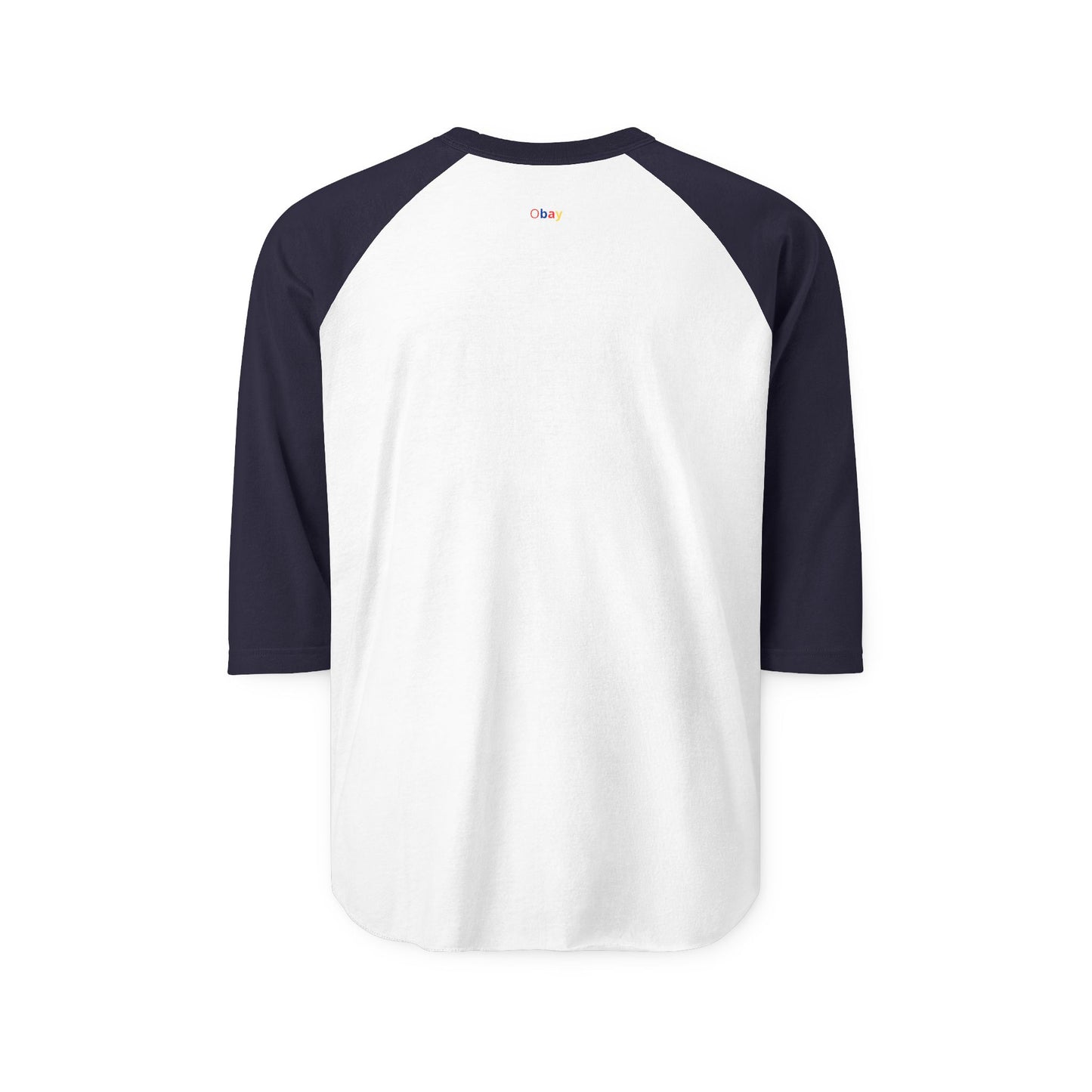 Obay Ultra-Soft Raglan Tee - Unisex Three-Quarter Sleeve Baseball Shirt
