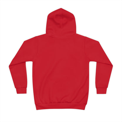 Adventure Awaits Kids Hoodie - Red Nature Design
