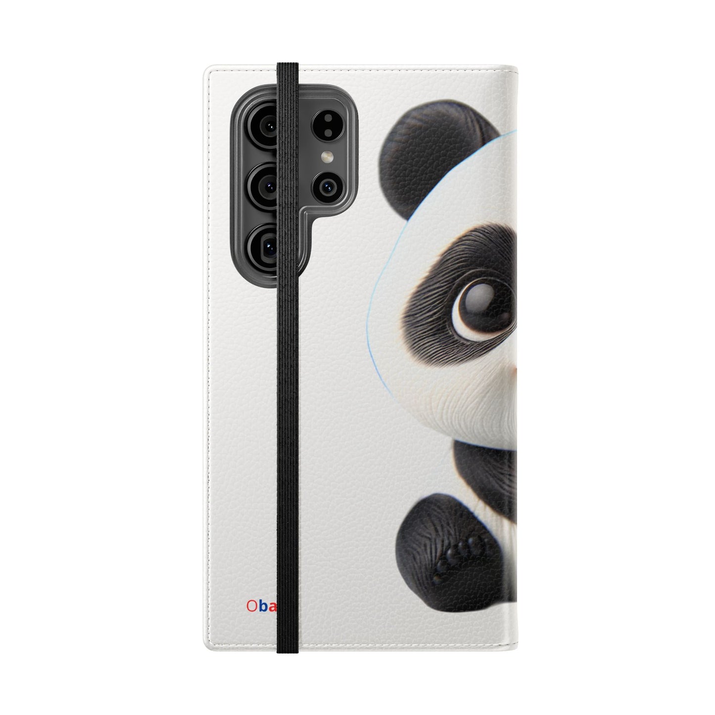 PandaPal Cute Panda Flip Case - Stylish Protection for Kids' Phones, Perfect Gift for Animal Lovers