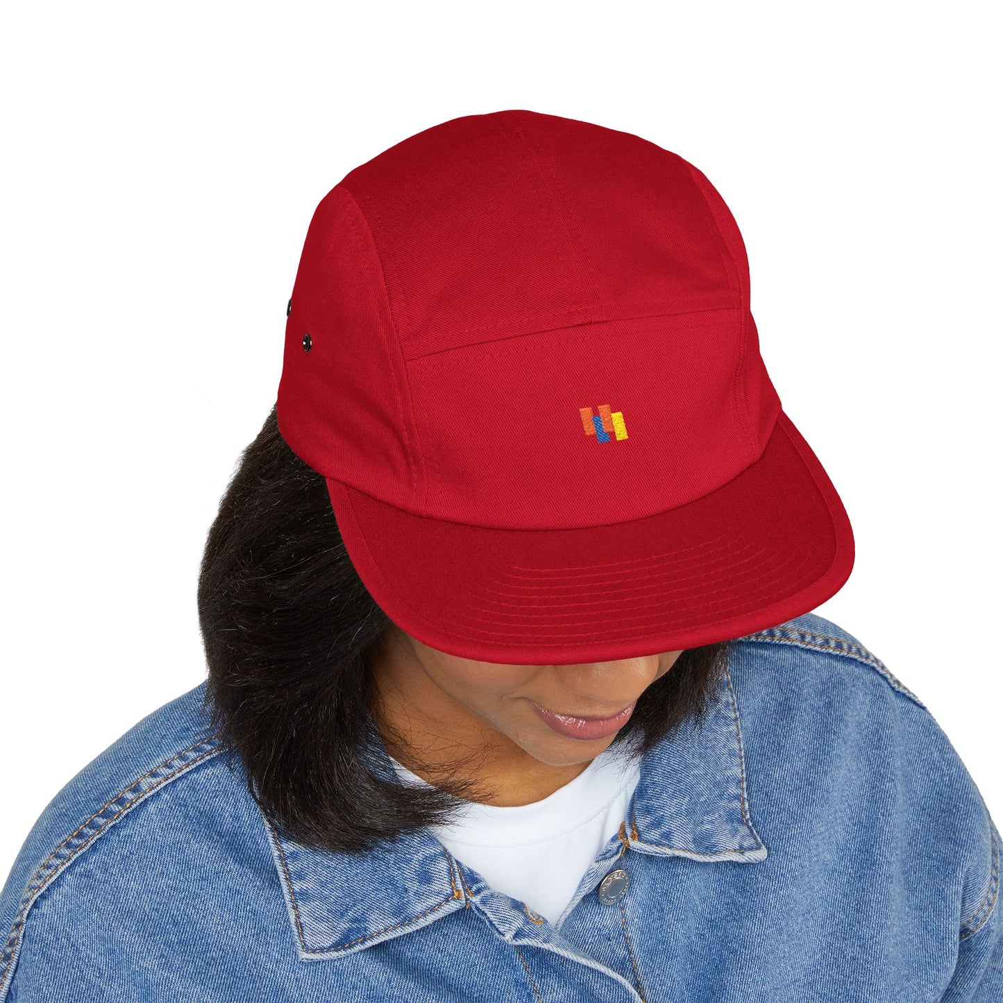 Premium 5-Panel Embroidered Cap - Trendy Streetwear Hat | Obay