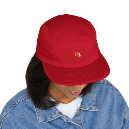 Premium 5-Panel Embroidered Cap - Trendy Streetwear Hat | Obay