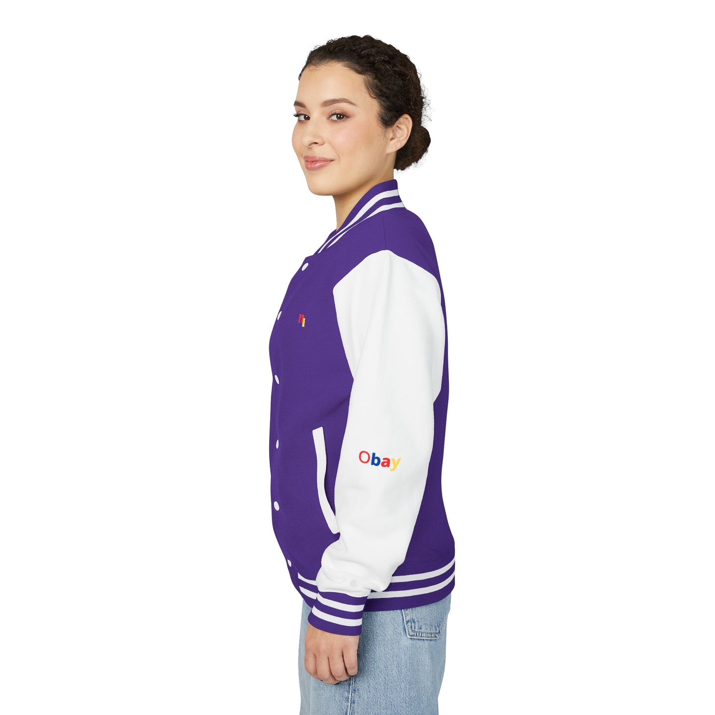 Premium Heavyweight Letterman Jacket - Vintage Athletic Style