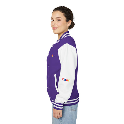 Premium Heavyweight Letterman Jacket - Vintage Athletic Style
