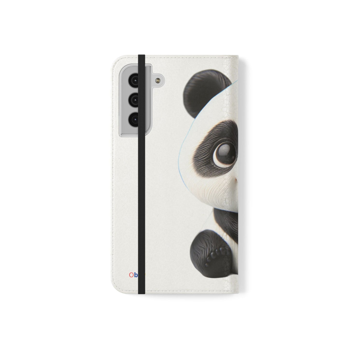 PandaPal Cute Panda Flip Case - Stylish Protection for Kids' Phones, Perfect Gift for Animal Lovers