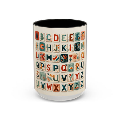 Obay Charming Coffee Mug with Alphabet Design