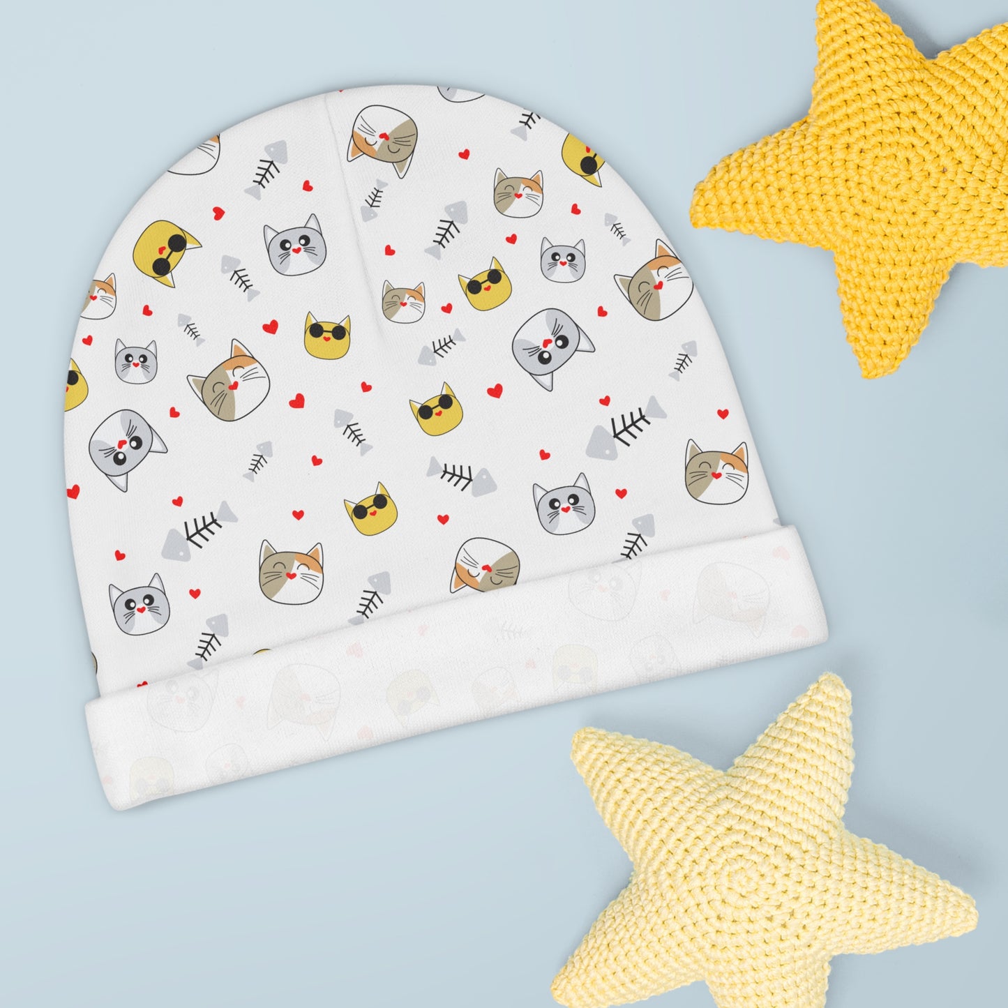 Adorable Animal Print Baby Beanie - Perfect Gift for Little Ones!