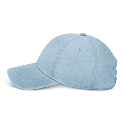 Stellar Threads Embroidered Denim Hat | Unique Outdoor Accessory for Everyday Style