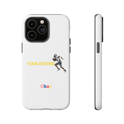 Athlete’s Edge Customizable Tough Phone Case - Durable Sports Design for iPhone, Perfect Personalized Gift for Sports Lovers