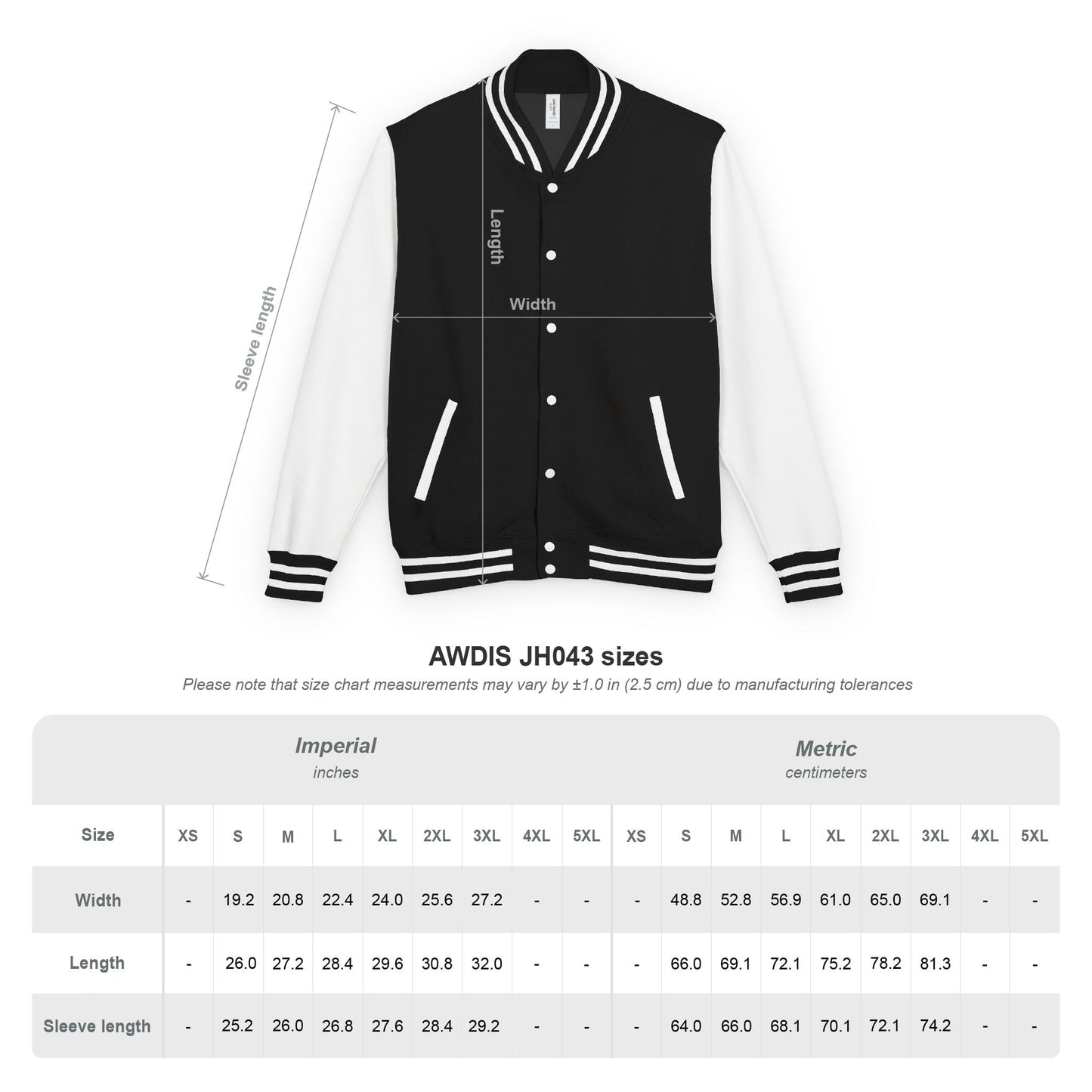 Premium Heavyweight Letterman Jacket - Vintage Athletic Style