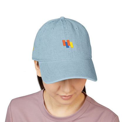 Stellar Threads Embroidered Denim Hat | Unique Outdoor Accessory for Everyday Style