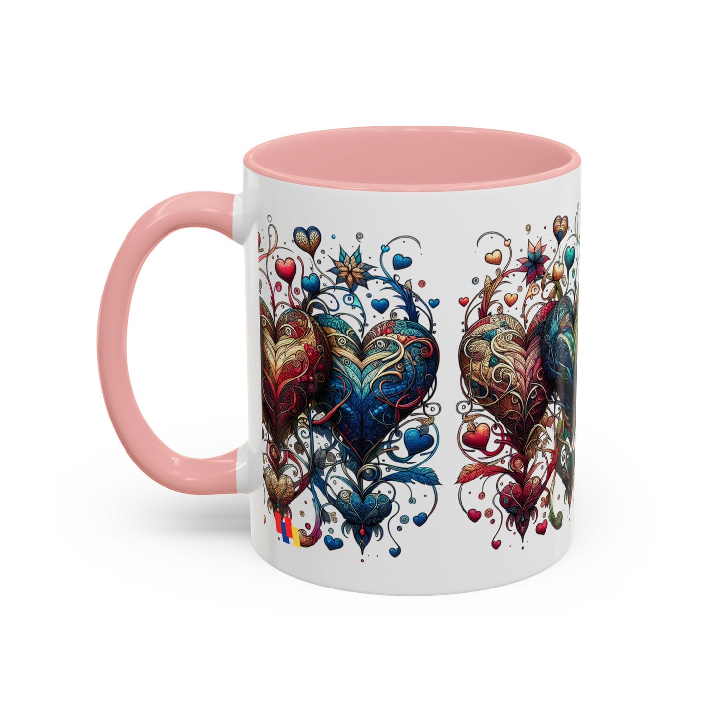 Romantic Heart Coffee Mug - Perfect for Coffee Lovers