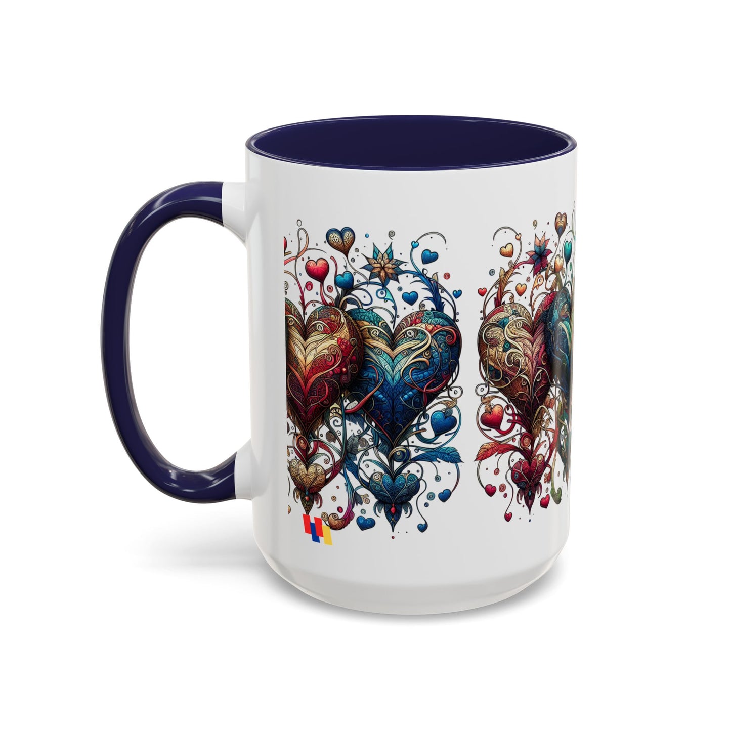 Romantic Heart Coffee Mug - Perfect for Coffee Lovers