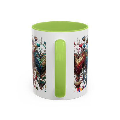 Romantic Heart Coffee Mug - Perfect for Coffee Lovers