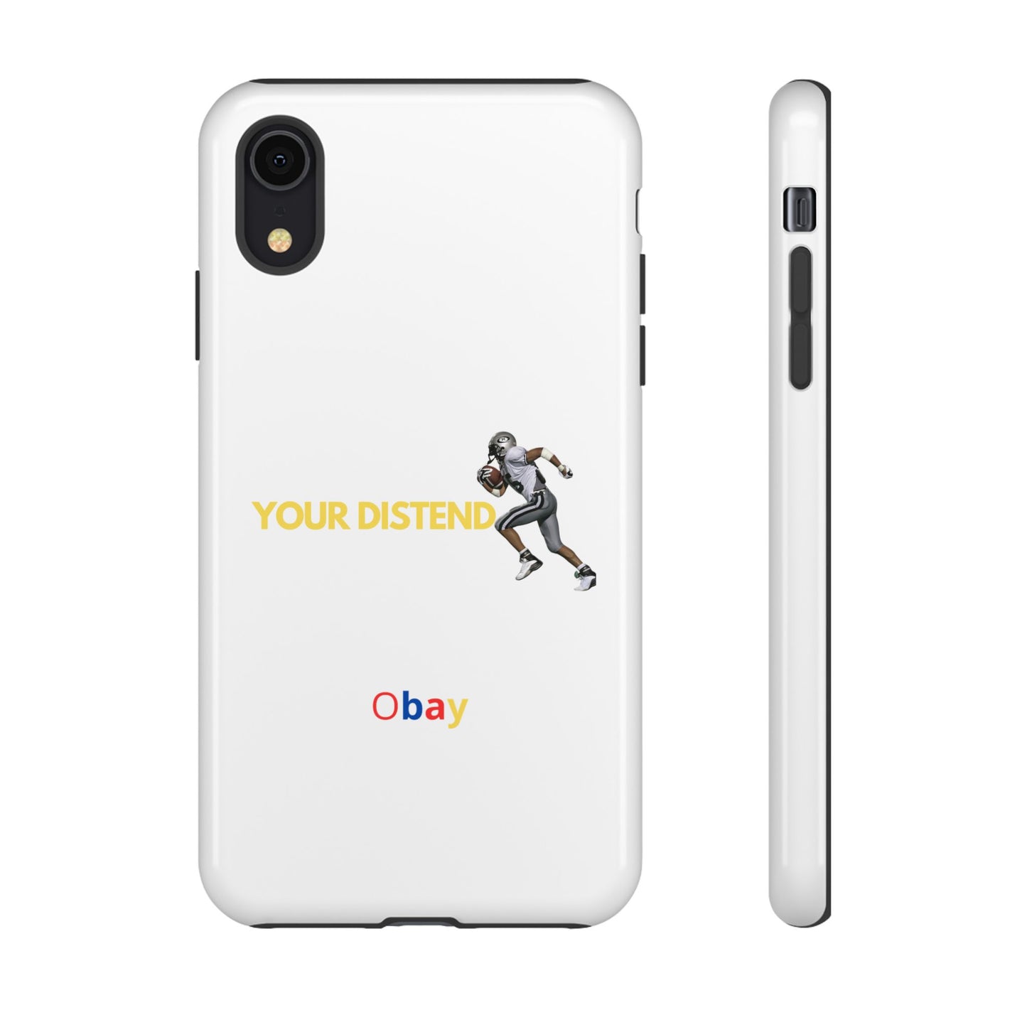 Athlete’s Edge Customizable Tough Phone Case - Durable Sports Design for iPhone, Perfect Personalized Gift for Sports Lovers
